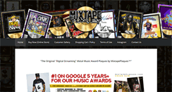 Desktop Screenshot of mixtapeplaques.com